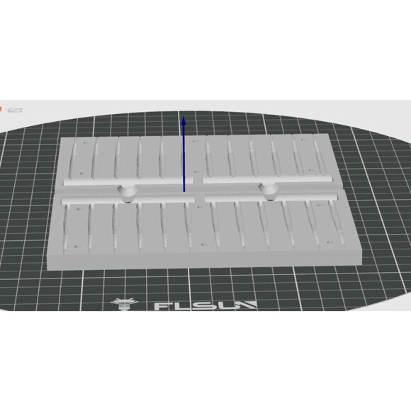 12 Mold for flexible worm lure  injection molding 6.25" long - Picture 3 of 7